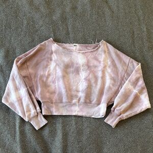 Women’s Free people long sleeve crop top